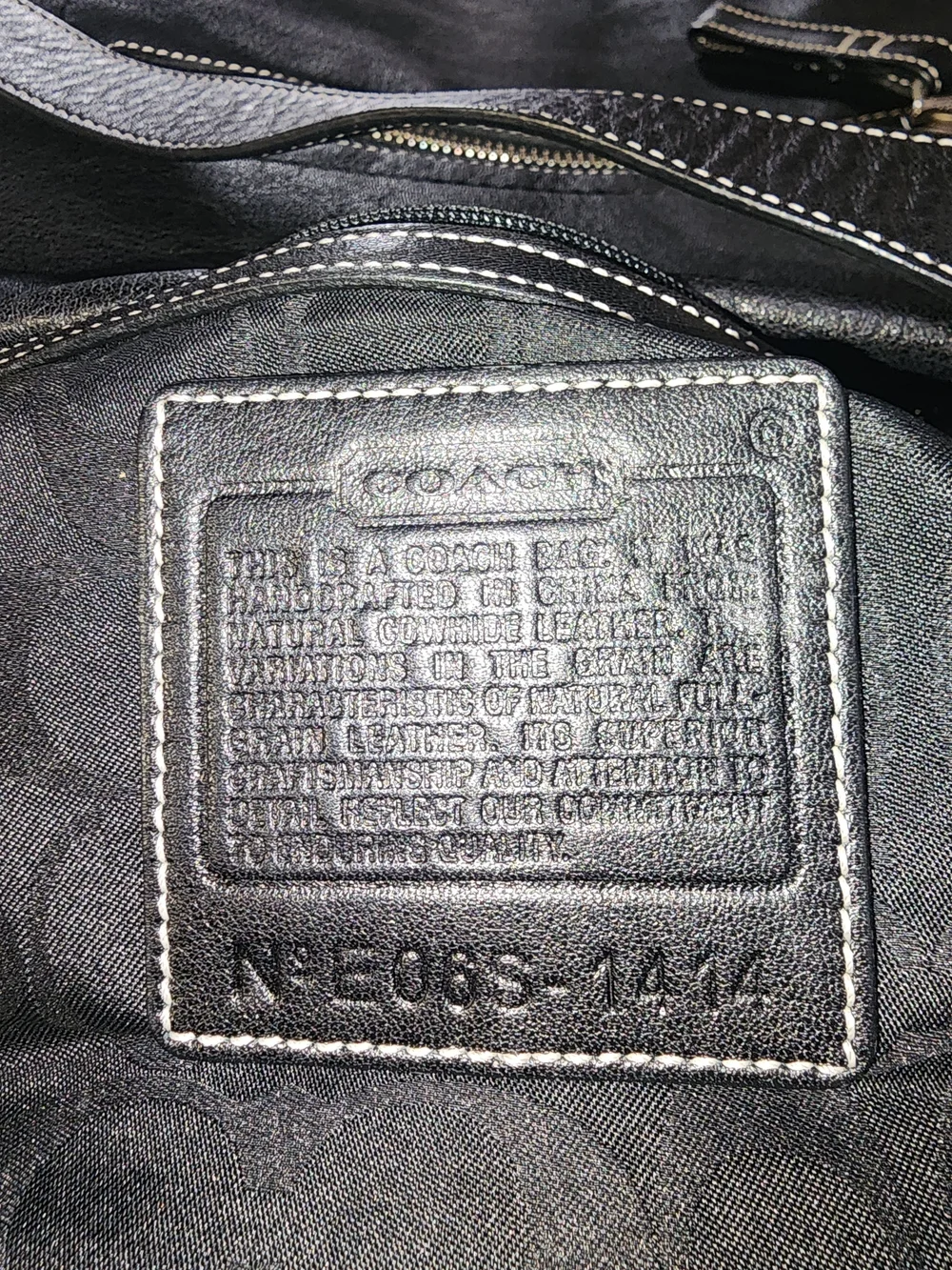 Coach Vintage Medium Slim Legacy Hobo Crossbody